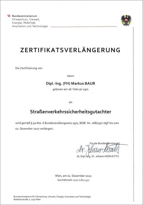 Ingenieurbüro Baur | DI Markus Baur | Salzburg | Österreich